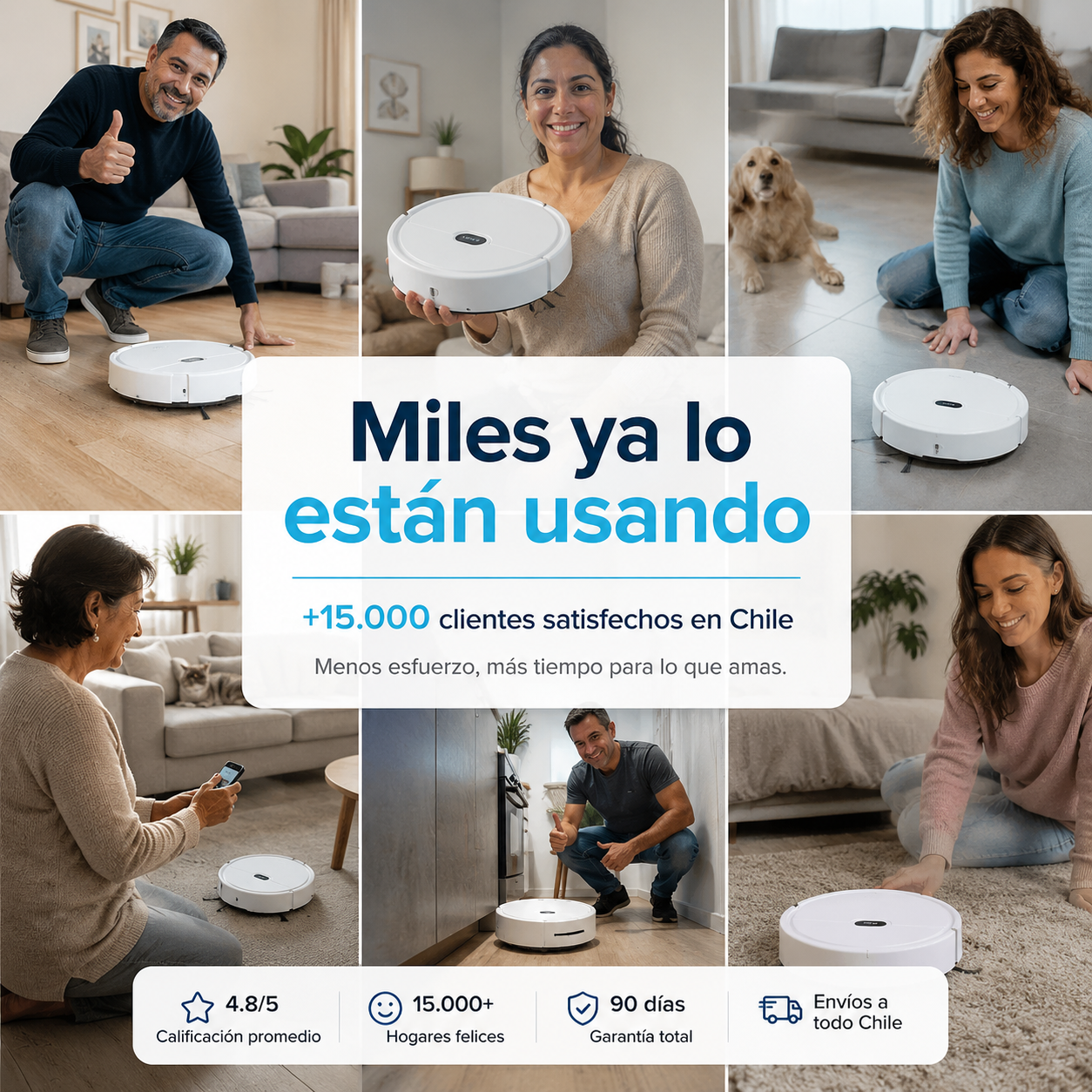 ASPIRADORA ROBOT INTELIGENTE - EDICIÓN LIMITADA