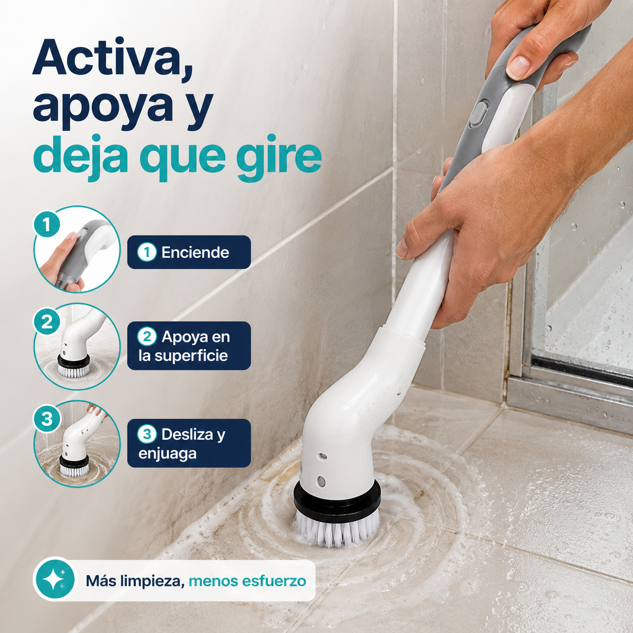 Scrubby™ — Limpiador Turbo 360