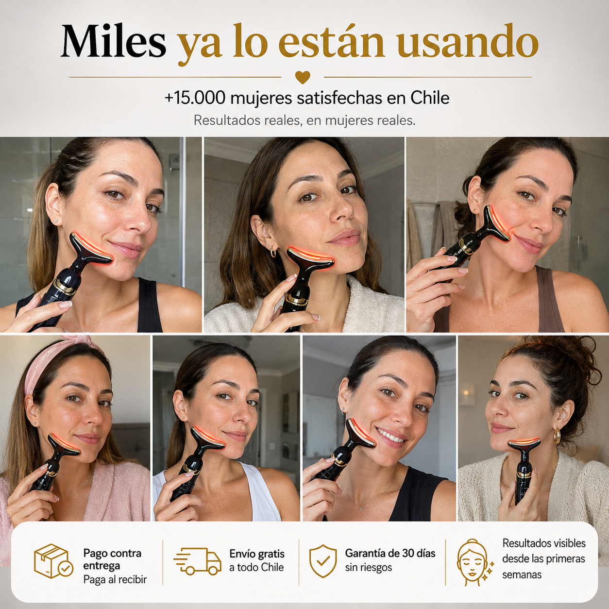 Lumé - Masajeador Facial Rejuvenecedor