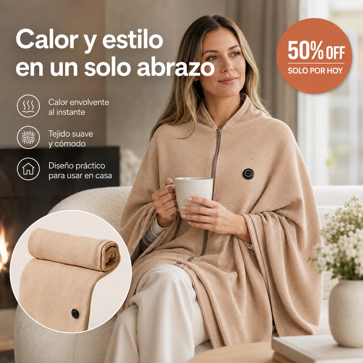 VÖK — Manta Calefactora USB - Edición Limitada