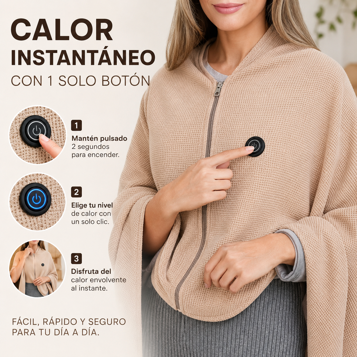VÖK — Manta Calefactora USB - Edición Limitada