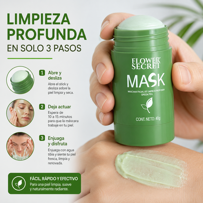 SedaStick - Mascarilla Te Verde en Barra 💚 Edición Limitada