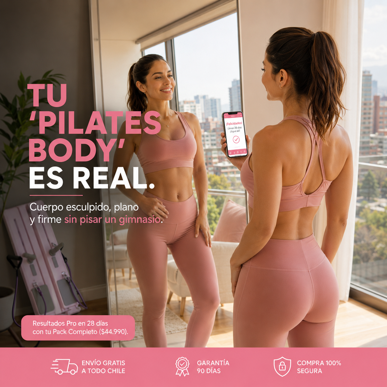 Pack Tabla Pilates Reformer + Plan de Transformación IA