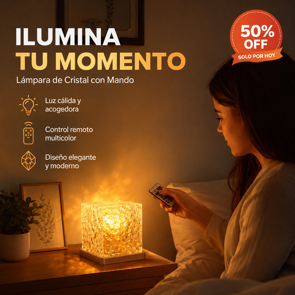 Lámpara Aurora Nocturna | Mejora tu sueño