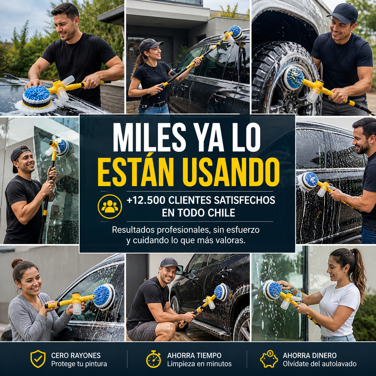 Spinly™ Pro - Limpia tu auto sin esfuerzo