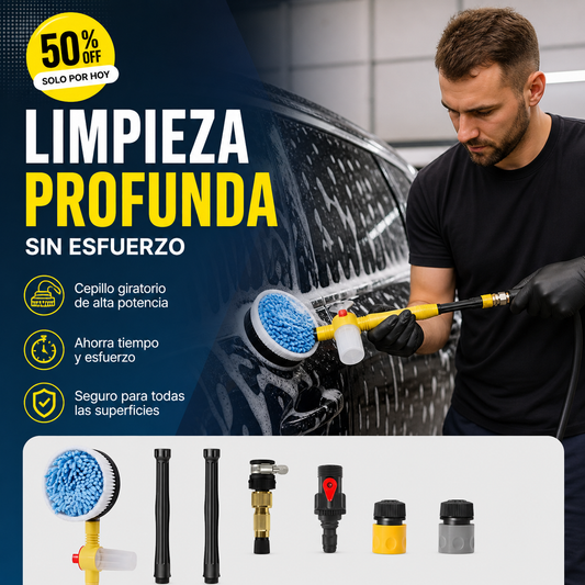 Spinly™ Pro - Limpia tu auto sin esfuerzo