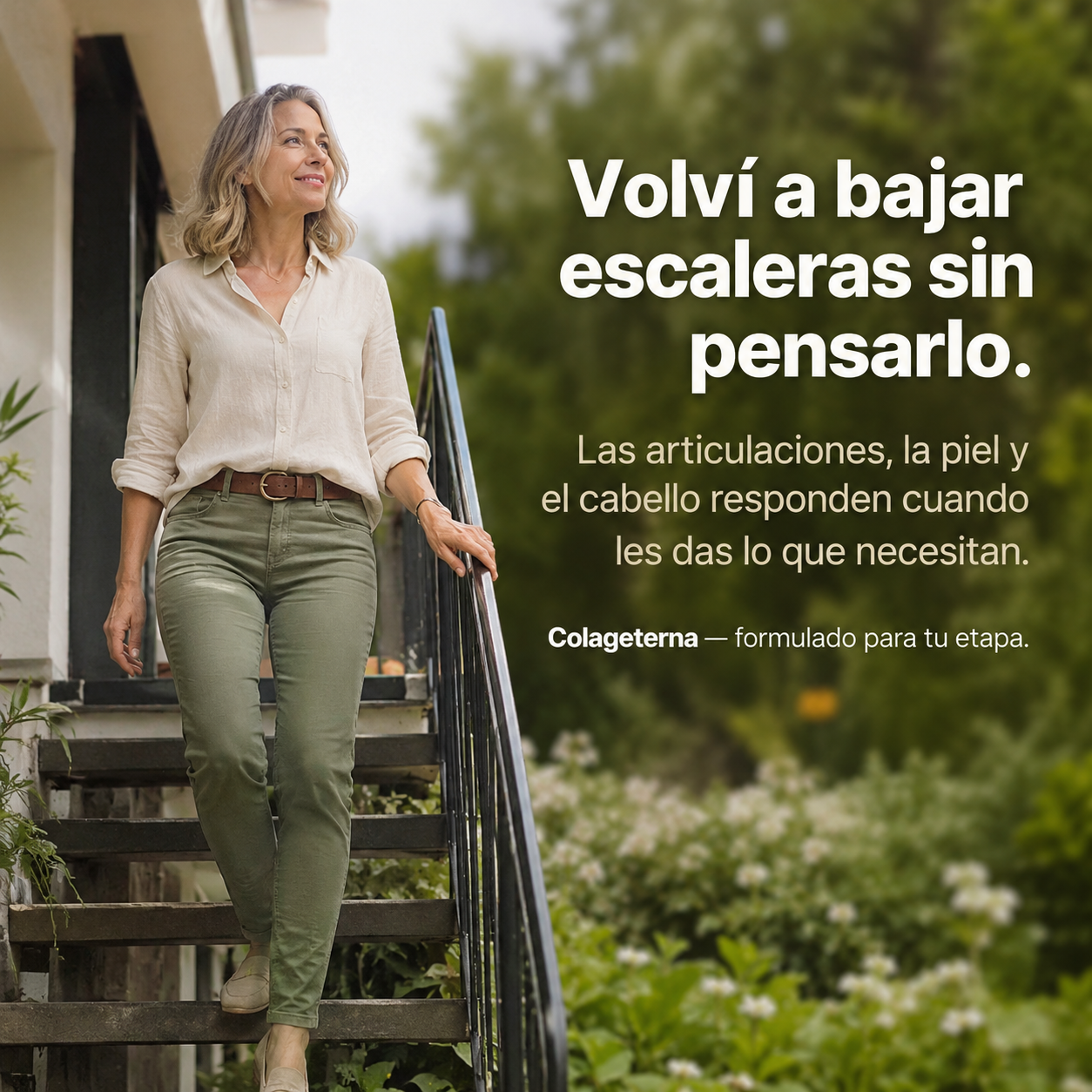 Colageterna | Tu colágeno. Tu etapa. Tu cuerpo de vuelta.