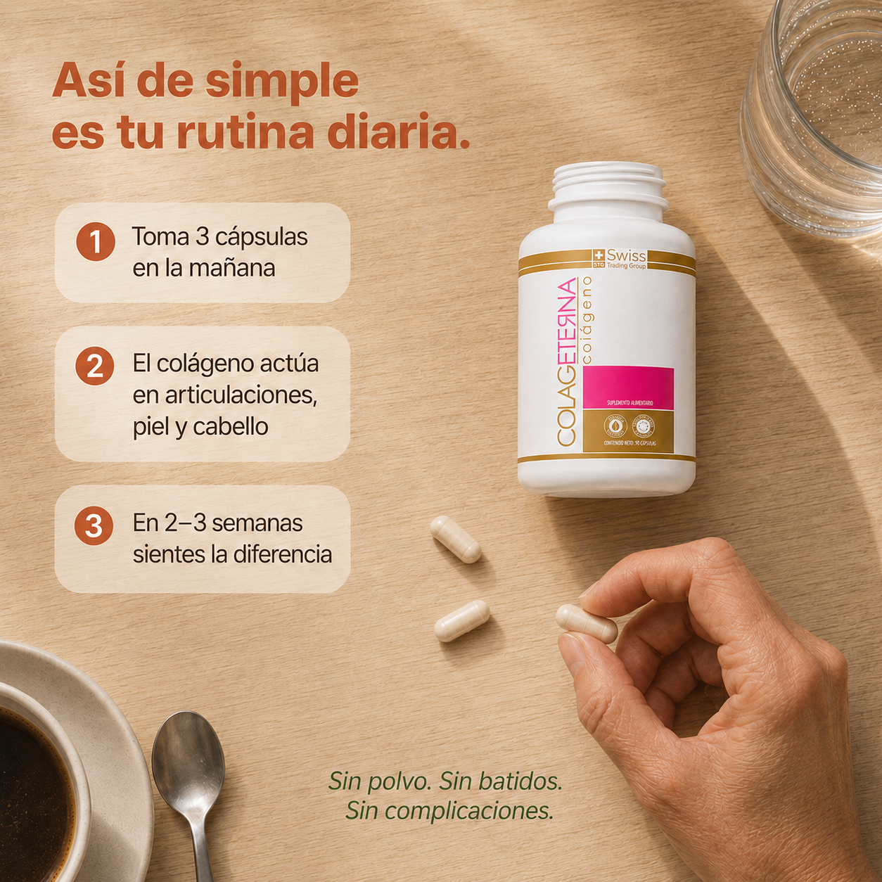 Colageterna | Tu colágeno. Tu etapa. Tu cuerpo de vuelta.
