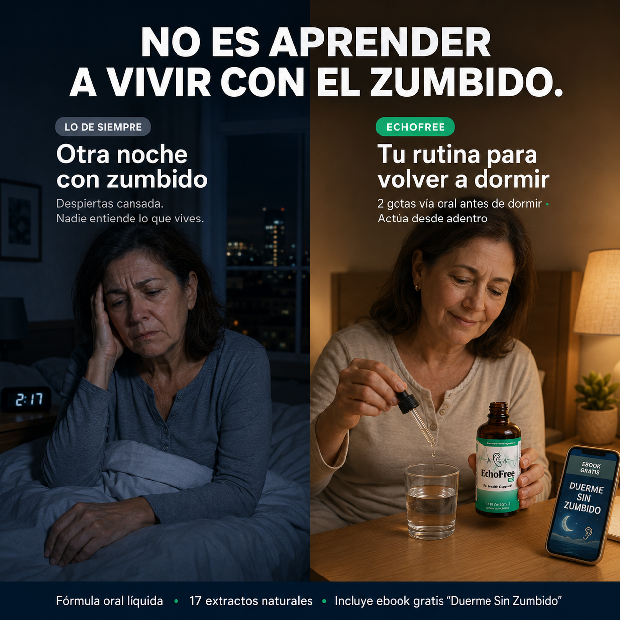 EchoFree | Gotas para el Zumbido + Ebook Gratis