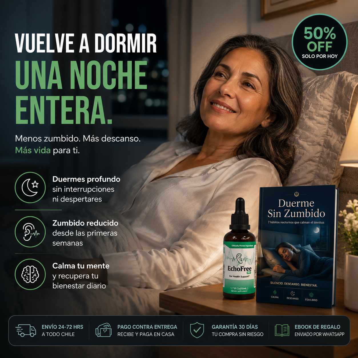 EchoFree | Gotas para el Zumbido + Ebook Gratis