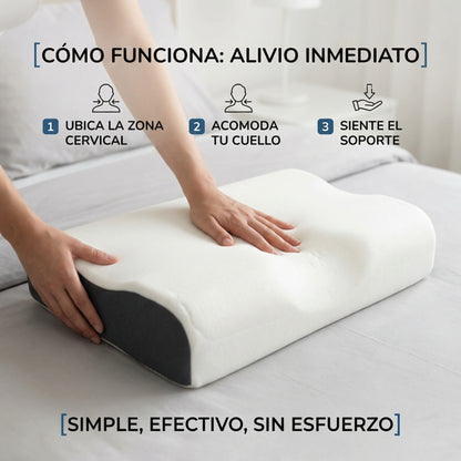 CerviRest™ - Almohada Cervical de Memoria ergonómica   🖤 BLACK SALE 50% OFF 🖤